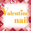 Valentine nail  