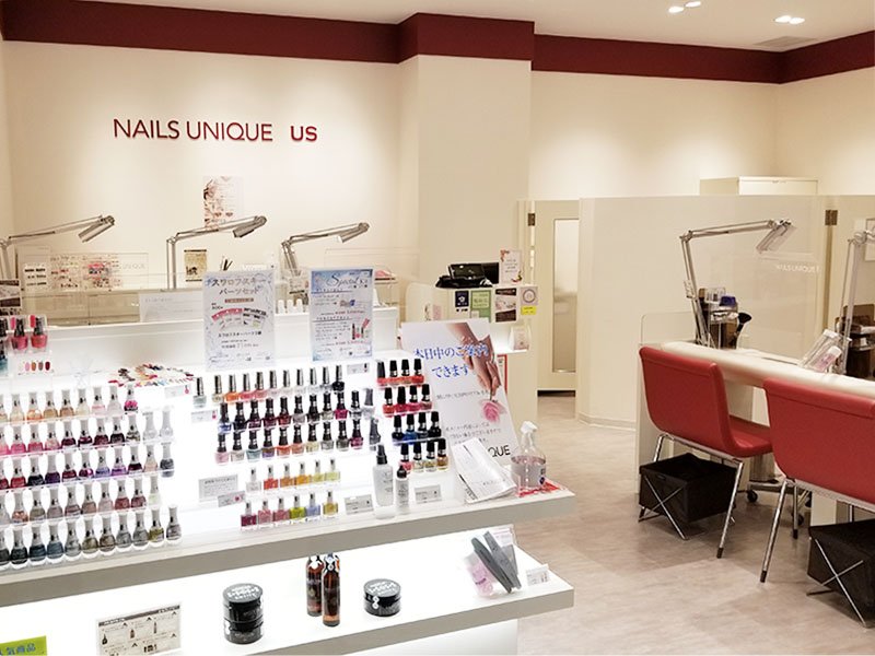 ネイルズユニークオブジャパン Nails Unique Of Japan 店舗一覧 新宿マルイ本館店